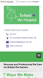 Mobile Screenshot of enfieldvethospital.com.au